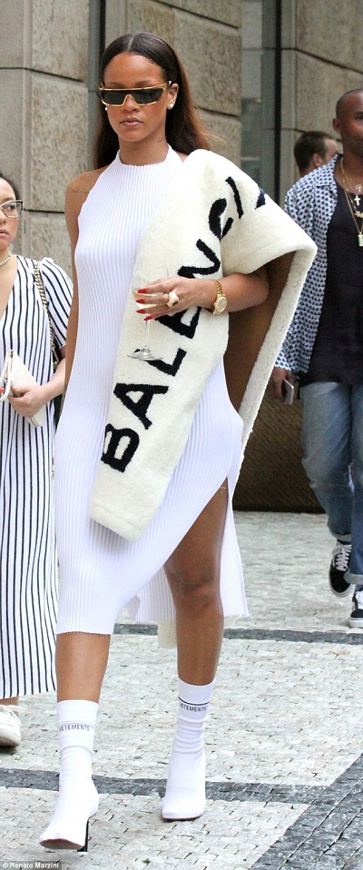 Rihanna's 2025 Vetements Boots